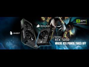 Gainward công bố card đồ họa NVIDIA® GeForce RTX™ 5050 Ghost và Pegasus