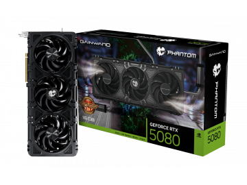 Card đồ họa Gainward GeForce RTX™ 5080 Phantom GS 16GB GDDR7 (256 bits)
