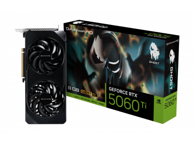 Card đồ họa Gainward GeForce RTX™ 5060 Ti Ghost 8GB OC 8GB GDDR7 (128 bits)