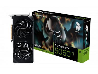 Card đồ họa Gainward GeForce RTX™ 5060 Ti Ghost 16GB OC 16GB GDDR7 (128 bits)